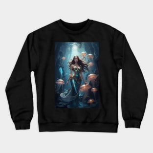 Beautiful mermaid Crewneck Sweatshirt